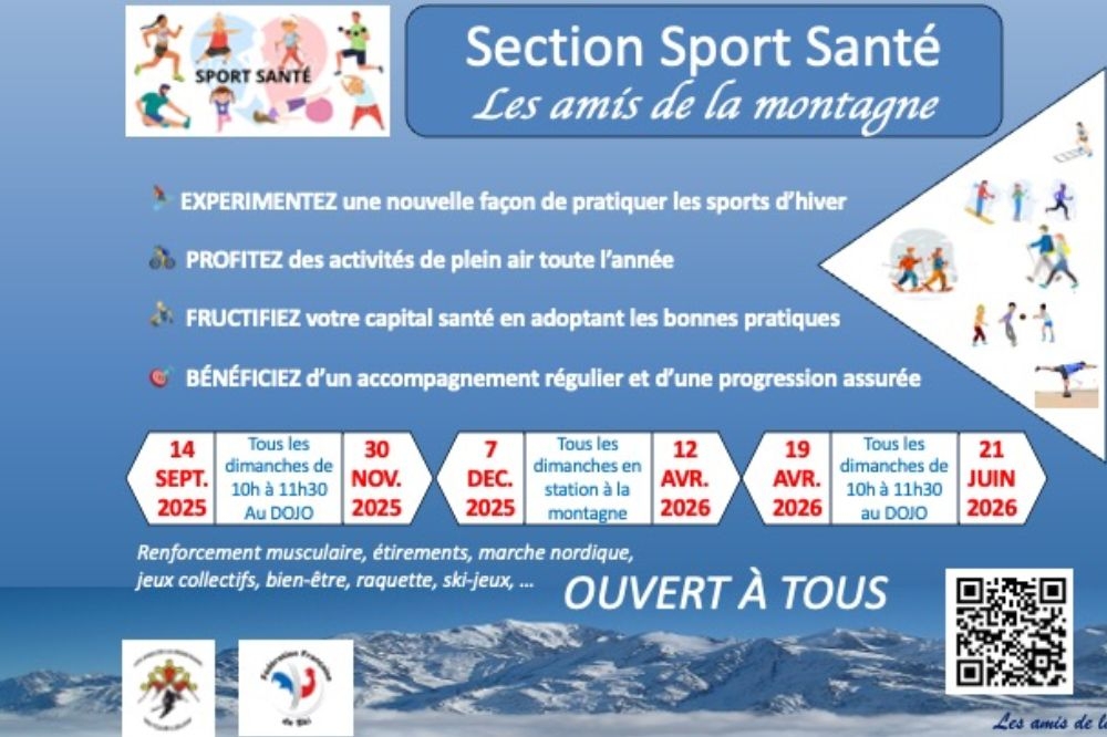 Sport-santé / Préparation physique à la pratique du ski.