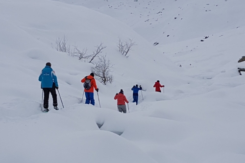 Raquettes - Snowshoe hiking